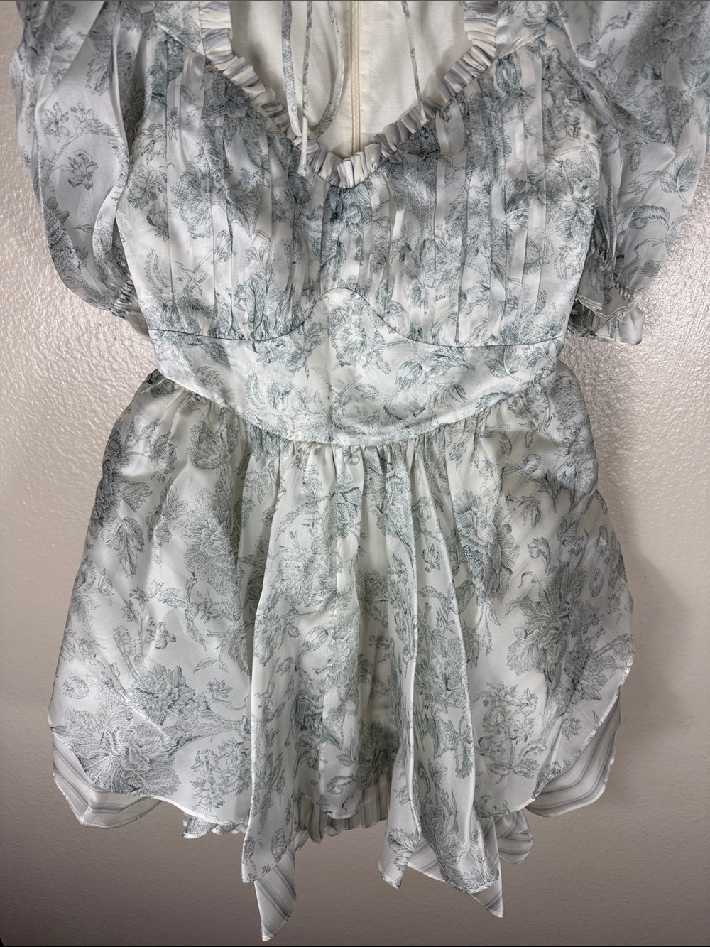 Selkie The Austen Silk Satin Portrait of a Lady Dress - Picture 10 of 13